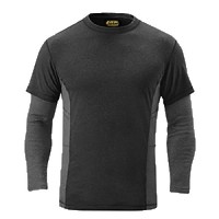 Snickers Workwear 2425 Long Sleeve Baseball T-shirt